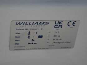 2022 Williams Jet Tenders Turbojet 285