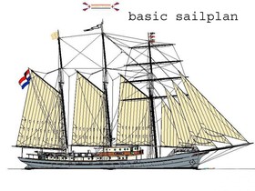 Osta 1937 Royal Tallship 3-Mast Sail Schooner