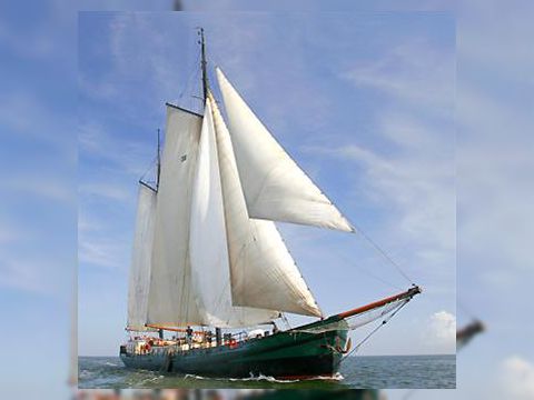 Klipper twee mast klipper charterschip