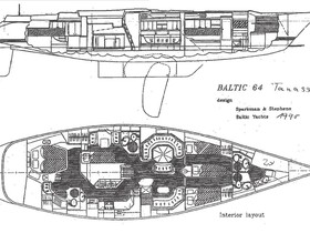 1990 Baltic 64 Centerboard