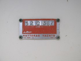 1986 Hatteras 52 Convertible