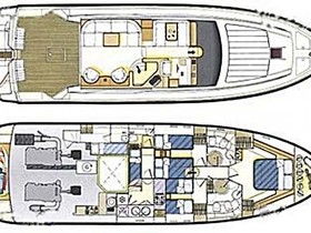 2001 Ferretti Yachts 57 Anniversary à vendre