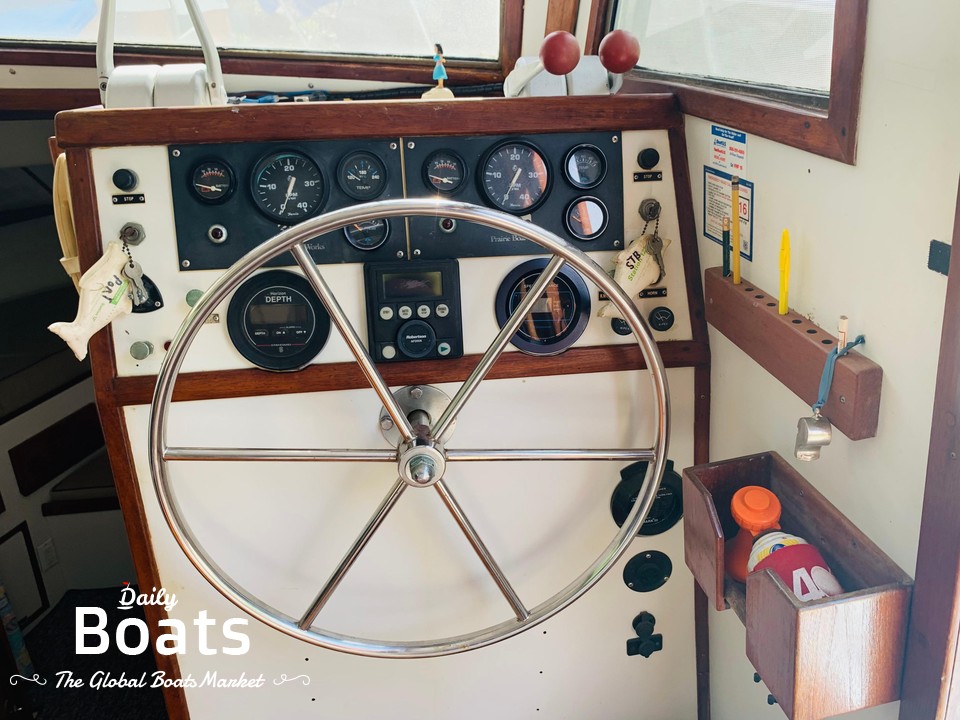 1979 Prairie Boat Works 36 Aft Cabin Trawler for sale. View price