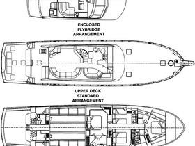 2002 Hatteras 86 Convertible in vendita