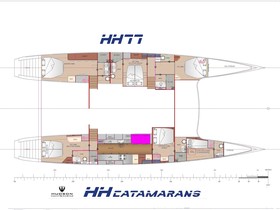 2022 HH Catamarans 77 Custom
