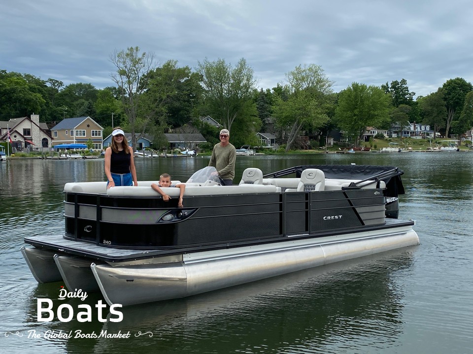 2020 Crest 240 Tritoon for sale. View price, photos and Buy 2020 Crest 240 Tritoon 324135