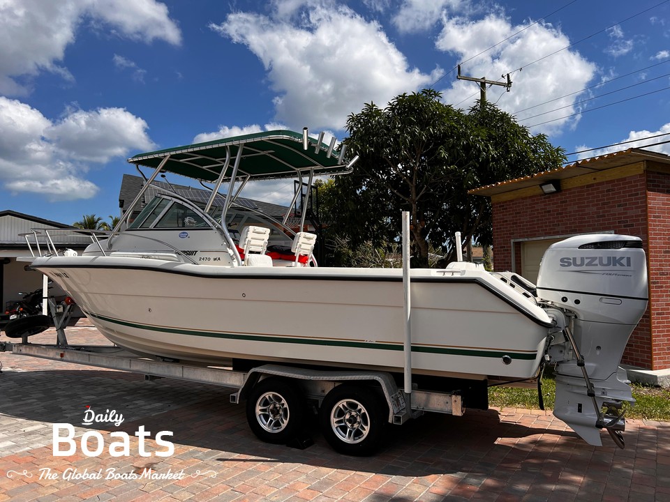 2001 Pursuit 2470 Walkaround for sale. View price, photos and Buy 2001