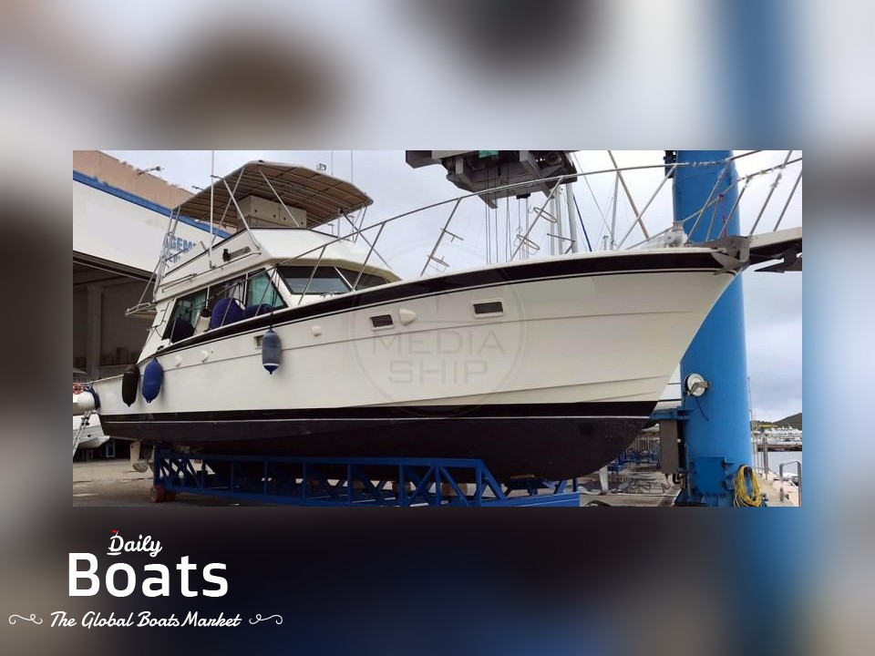 1986 Hatteras 52