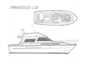 1984 Princess Yachts 38 myytävänä