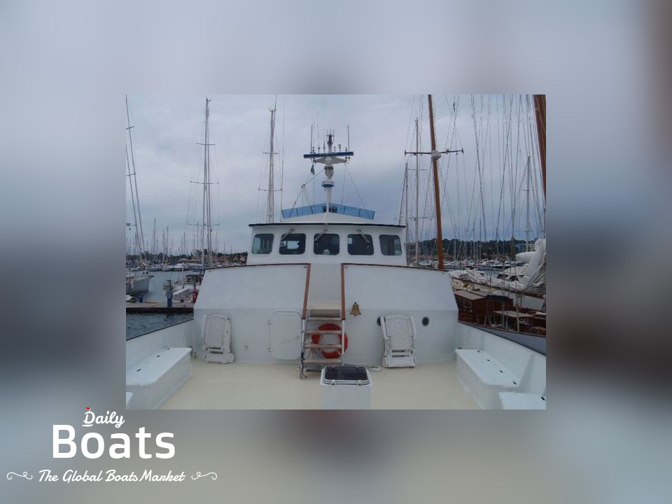 1985 Torpoint 91 Corten Steel World Cruiser for sale. View price