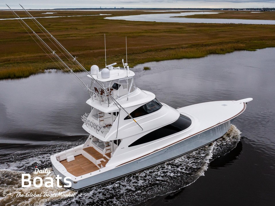 2024 Viking 72 Skybridge till salu. Visa pris, bilder och Köpa 2024