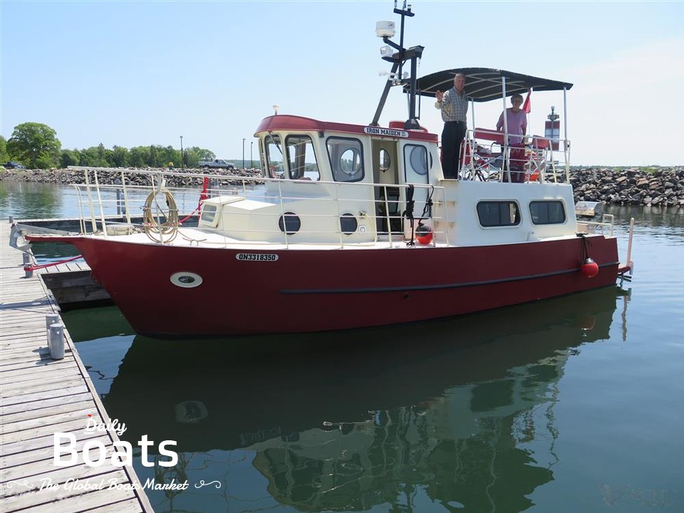 2012 2012 31 X 10 Custom Steel Trawler W/Trailer for sale. View price