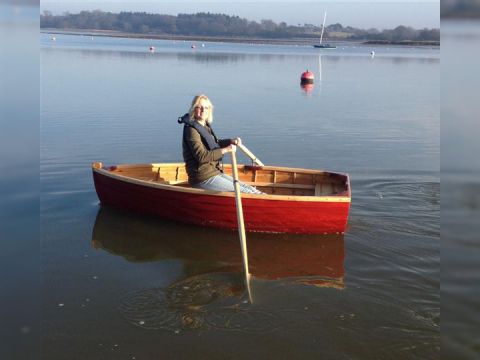  New 8' Larch On Oak Rowing Dinghy Kido