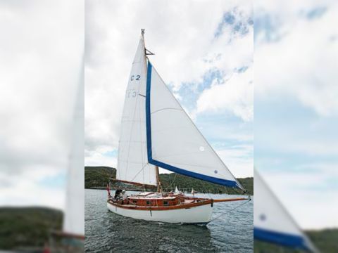 1945  A. King Classic Teak Sloop