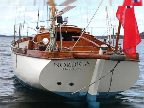 1945  A. King Classic Teak Sloop