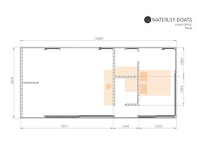 2022 Waterlily Home Office Houseboat za prodaju