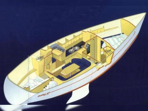 1997 Dehler 41 Ds на продаж