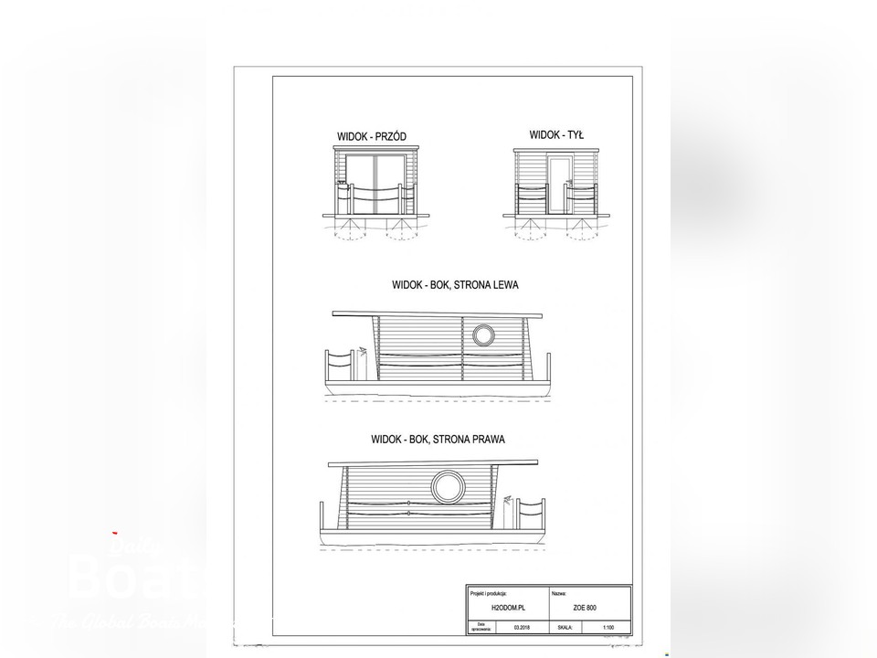 2022 Houseboat Zoe 800 Plus Boat for sale. View price, photos and Buy