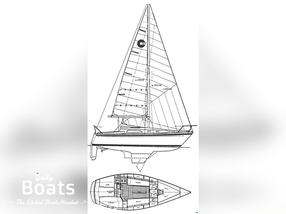 1980 O'Day 28 - Bangor Punta Corp. (Usa) for sale. View price, photos ...