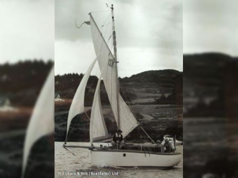 Gaff Cutter Wooden24Ft Built By Sean Mcmillan Of S
