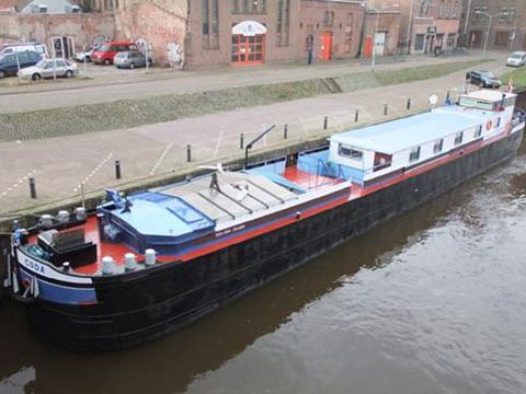 Dutch Barge.Spits Living Ship