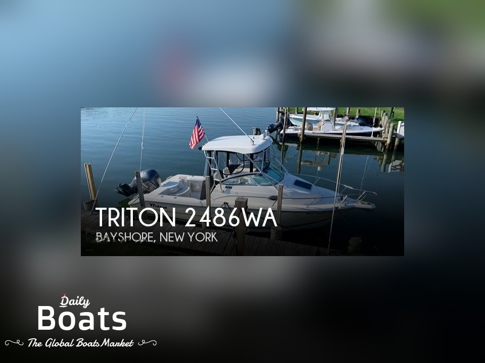 2004 Triton Boats 2486Wa for sale. View price, photos and Buy 2004