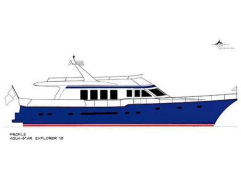 2001 Aquastar Explorer 70