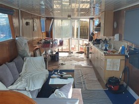 Купить 1970 Houseboat 65 Ft Liveaboard Converted Wooden Trawler
