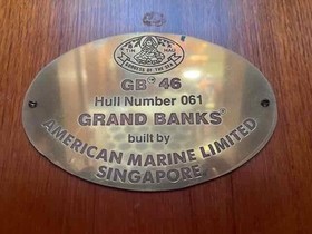1989 Grand Banks 46 Classic à vendre