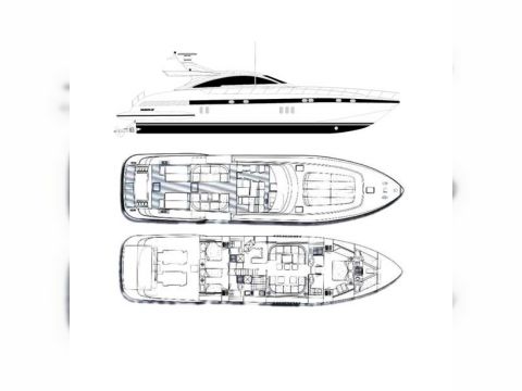 Rent 2005 Mangusta Yachts 80 Hard Top
