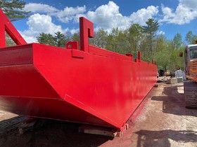 2022 New Build Steel Sectional Barges With Spuds And Hydraulic Ramps