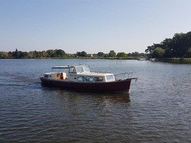 1981 Werft Plaue Eigenbau Riverlady Schnes Wanderboot Mit Wenig til salg