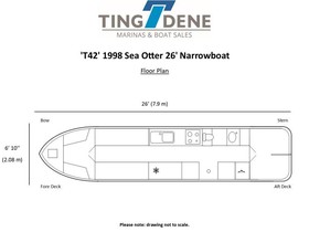 1998 Sea Otter 26 Narrowboat на продажу
