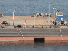 Commercial Boats Ballastable Deck Barge