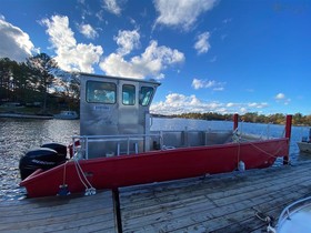 Commercial Boats 33 Heavy Aluminum Work Boat Or Landing Barge