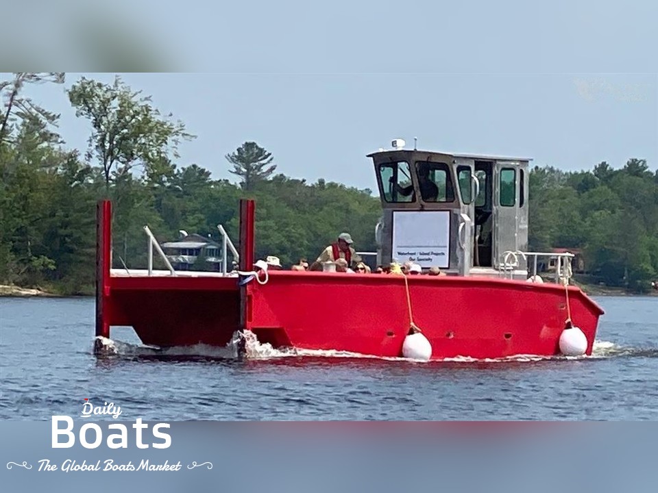 2022 Commercial Boats 33 Heavy Aluminum Work Or Landing Barge for sale