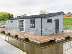 2022 Wide Beam Narrowboat Waterfront Living Floating Home