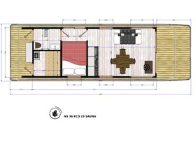 2023 Nordic Houseboat Eco Wood 23M2