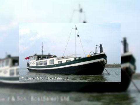 Dutch Klipper Barge.Iron Hull.Motor Barge