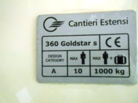 2012  Cantieri Estensi Goldstar 360 Sport