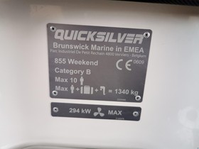 2018 Quicksilver Activ 855 Weekend