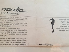 Купити 1973 Nordic 81 Motorsailer
