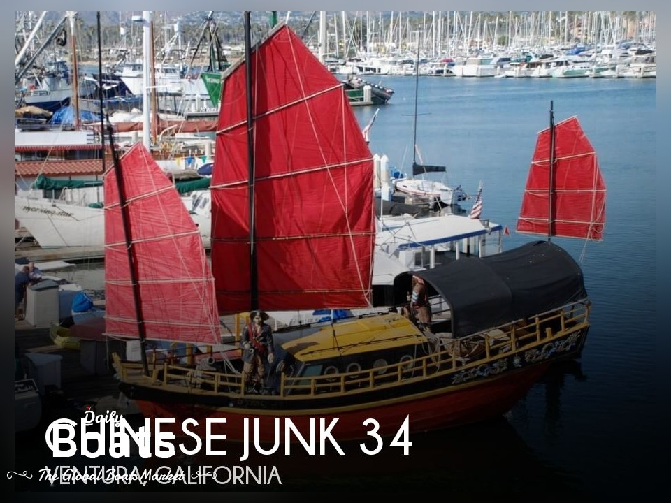 1962 Chinese Junk 34 for sale View price photos and Buy 1962 Chinese