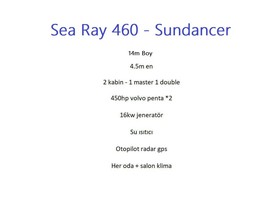1999 Sea Ray Sundancer 460