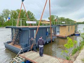 Barkmet Hausboot Herstellung - Stahl Und Alu / Projekt