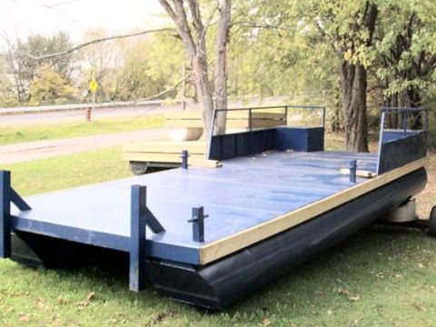  New 26' X 10' Steel Pontoon Barge - To Be Built New 26' X 10' Steel Pontoon Barge - To Be Built