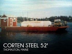 Corten Steel 20' X 52' Barge