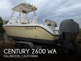 Century Boats 2600 Wa
