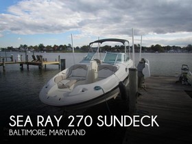 Sea Ray 270 Sundeck