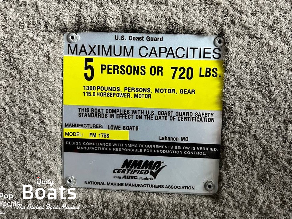 2005 Lowe Boats 175S Fishing Machine for sale. View price, photos and